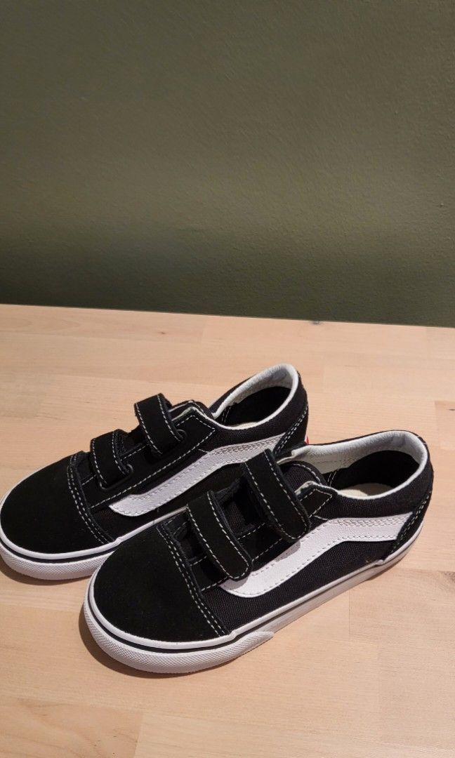 Tenis vans old skool velcro clearance
