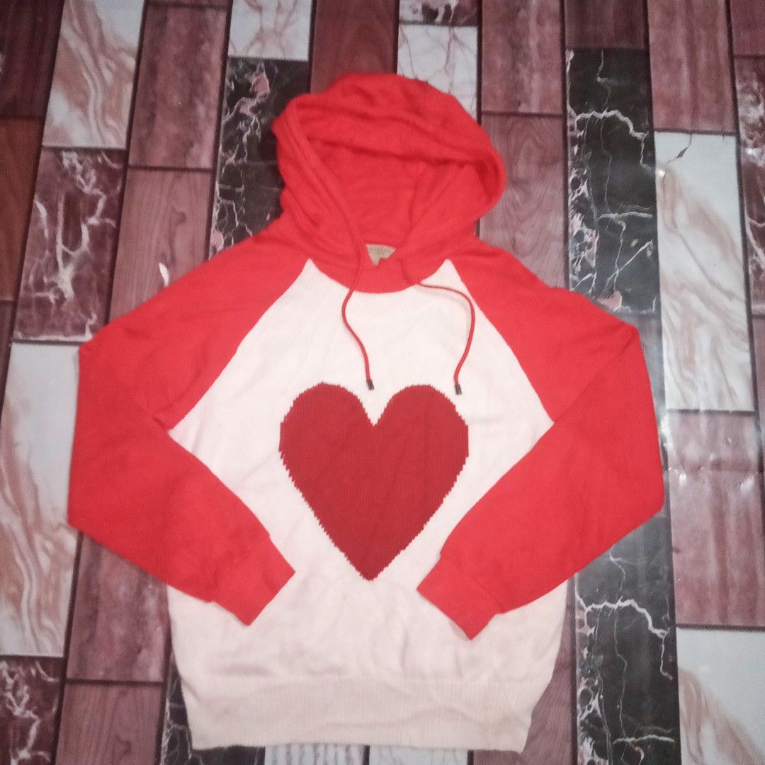 Burberry heart hoodie online