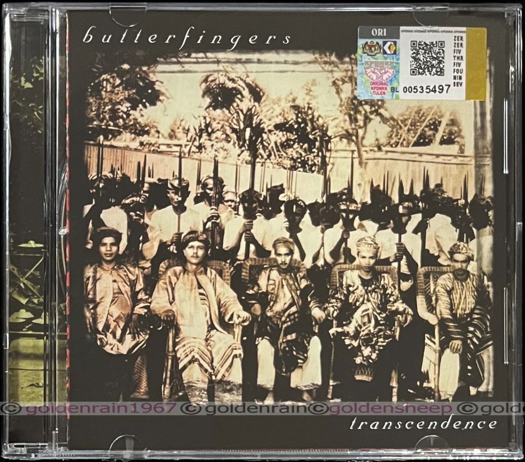 BUTTERFINGERS - Transcendence 2023 UNIVERSAL MUSIC ORIGINAL CD