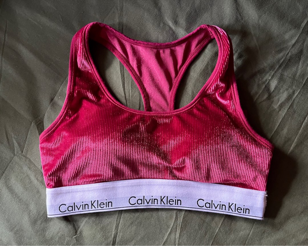 CALVIN KLEIN SPORTS BRA on Carousell