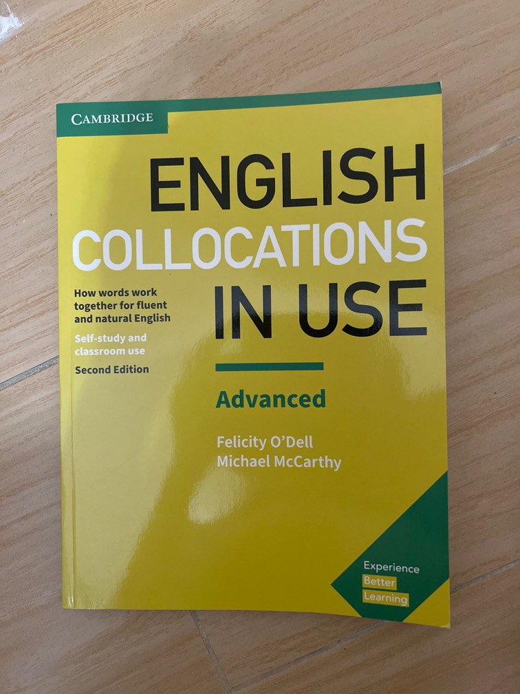 Cambridge English collocation in use, 興趣及遊戲, 書本 & 文具, 教科書 - Carousell