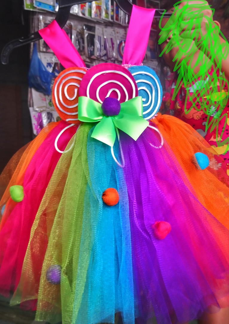 Candy land tutu dress Babies Kids Babies Kids Fashion on Carousell