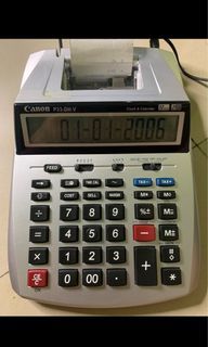 Canon P23-DHV Printing Calculator Adding Machine LIKE NEW