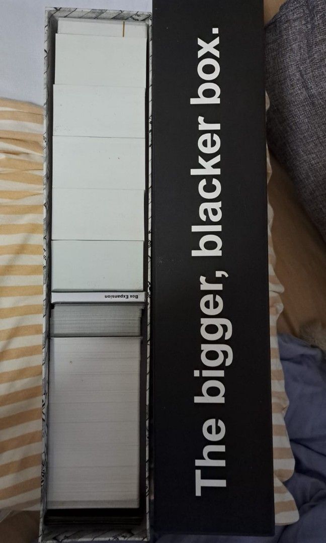 Cards Against Humanity ( Bigger Blacker Box ), Hobbies & Toys, Toys