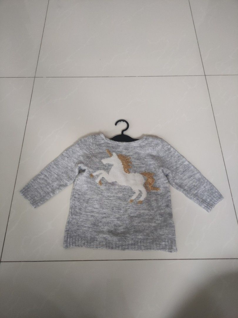 Carters sales unicorn sweater