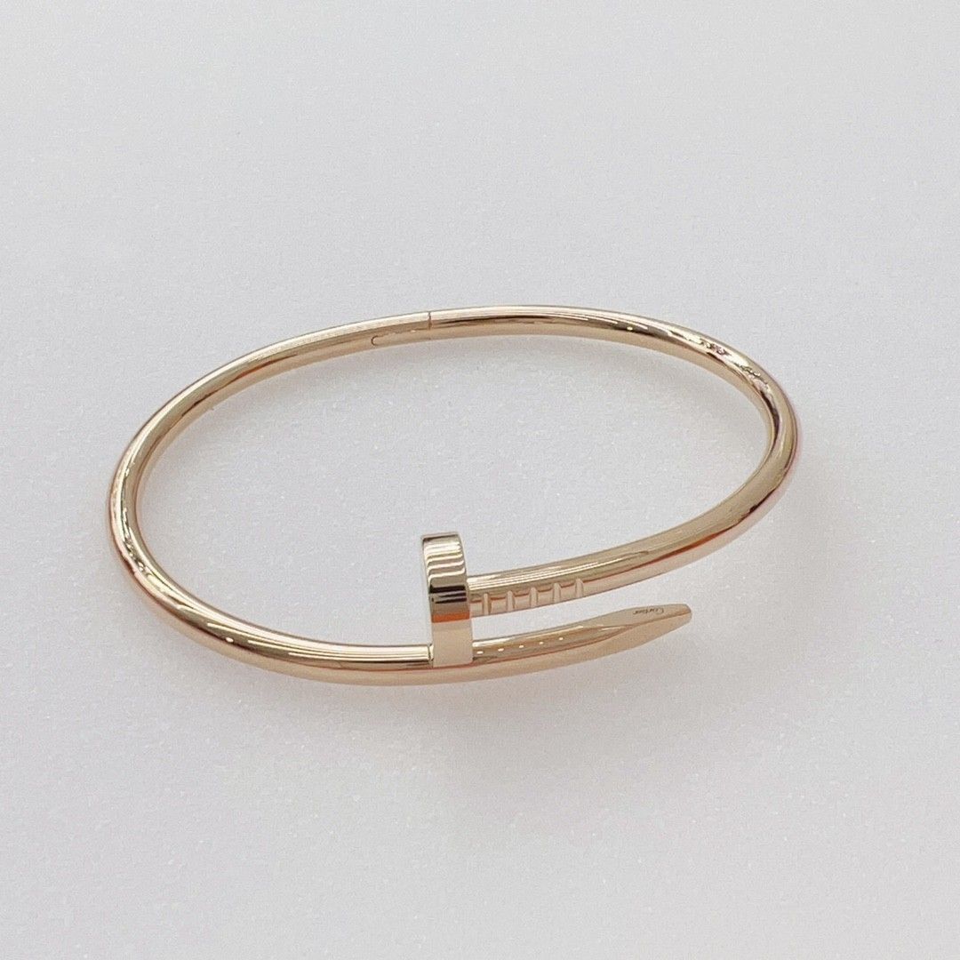 Cartier nail bracelet rose gold store