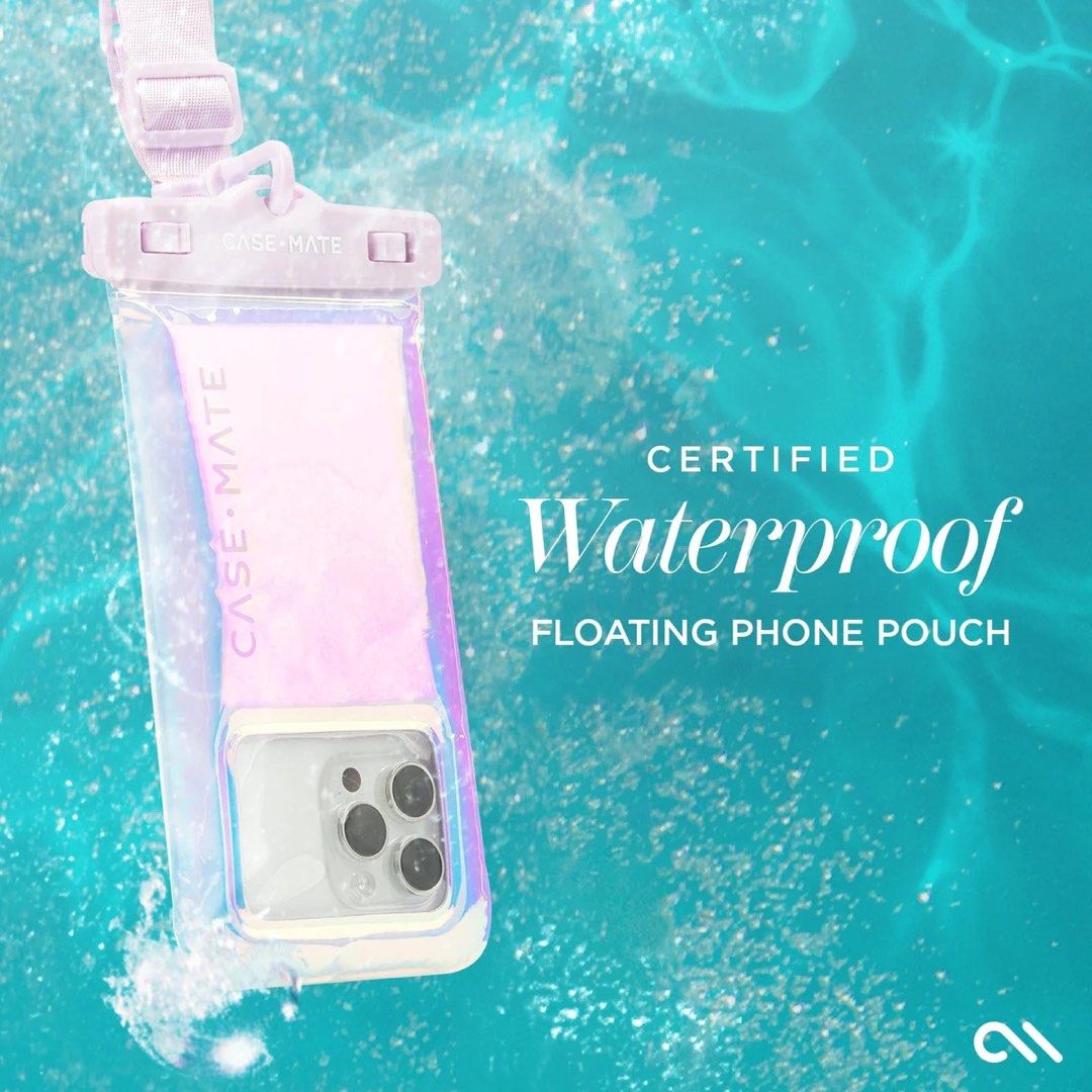 Waterproof Floating Pouch - Phone Pouch, Soap Bubble