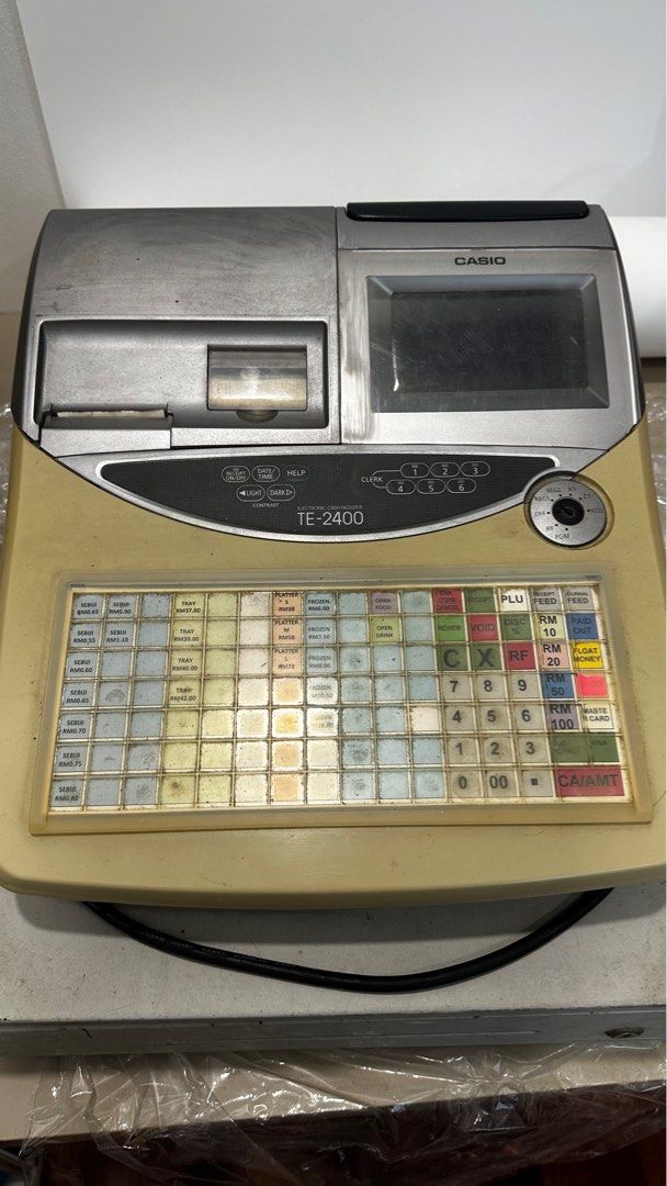 Casio te 2400 sale