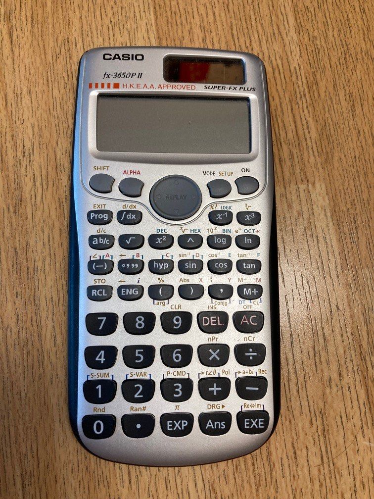 Casio best sale fx3650p ii