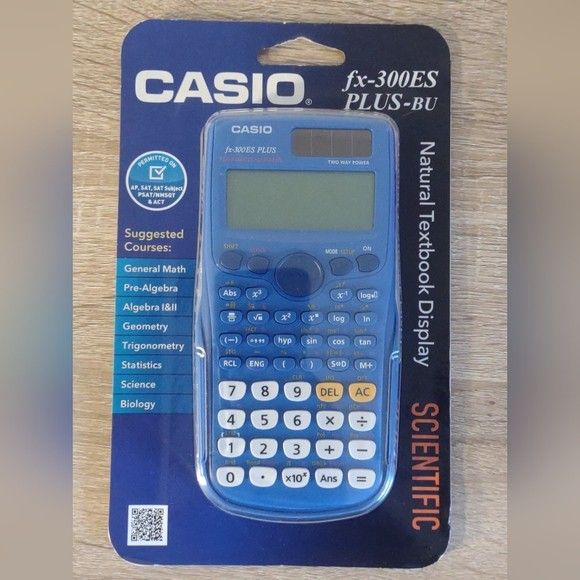 Casio FX 300 ES Plus Blue Hobbies Toys Stationery Craft