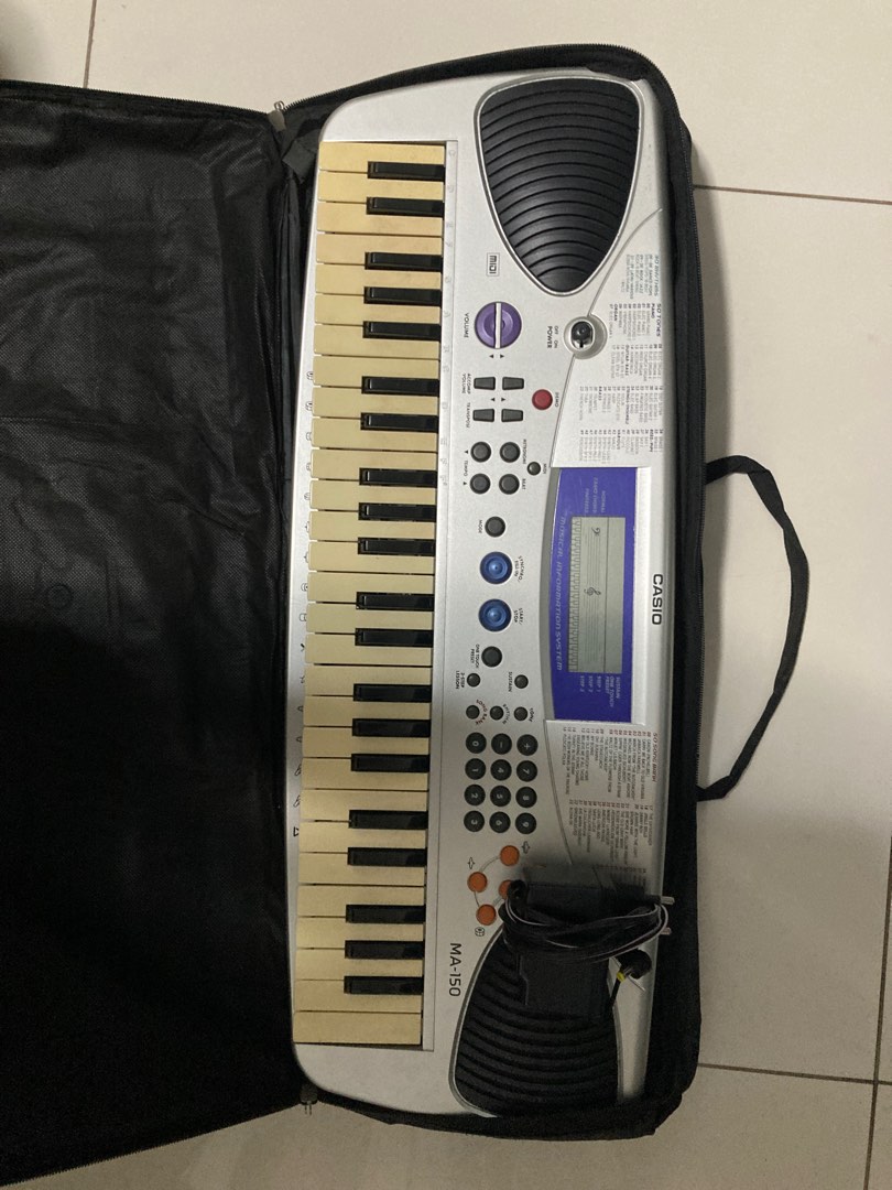 Casio Keyboard MA150, Hobbies & Toys, Music & Media, Musical Instruments on Carousell