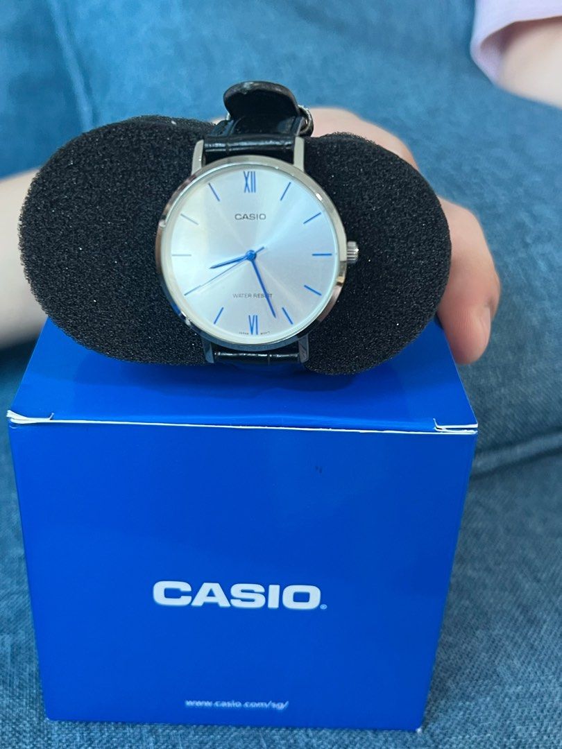 Casio leather sales