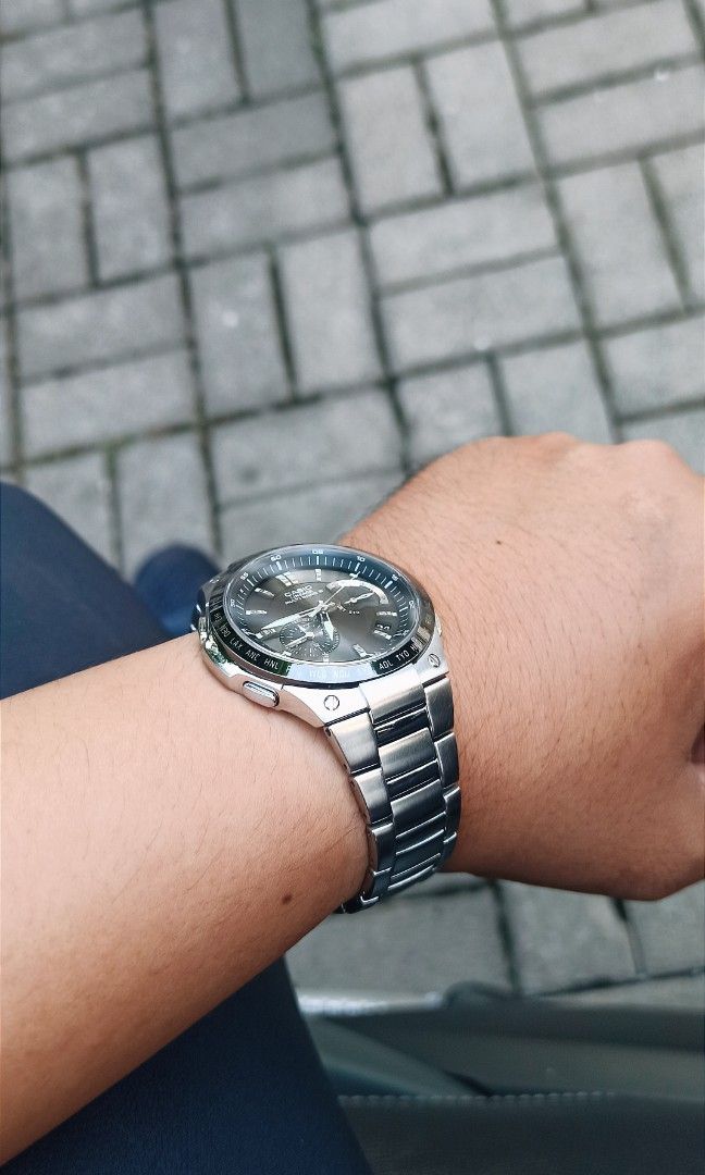 CASIO LINEAGE SAPPHIRE SOLAR LIW M1100DB 1A Luxury Watches