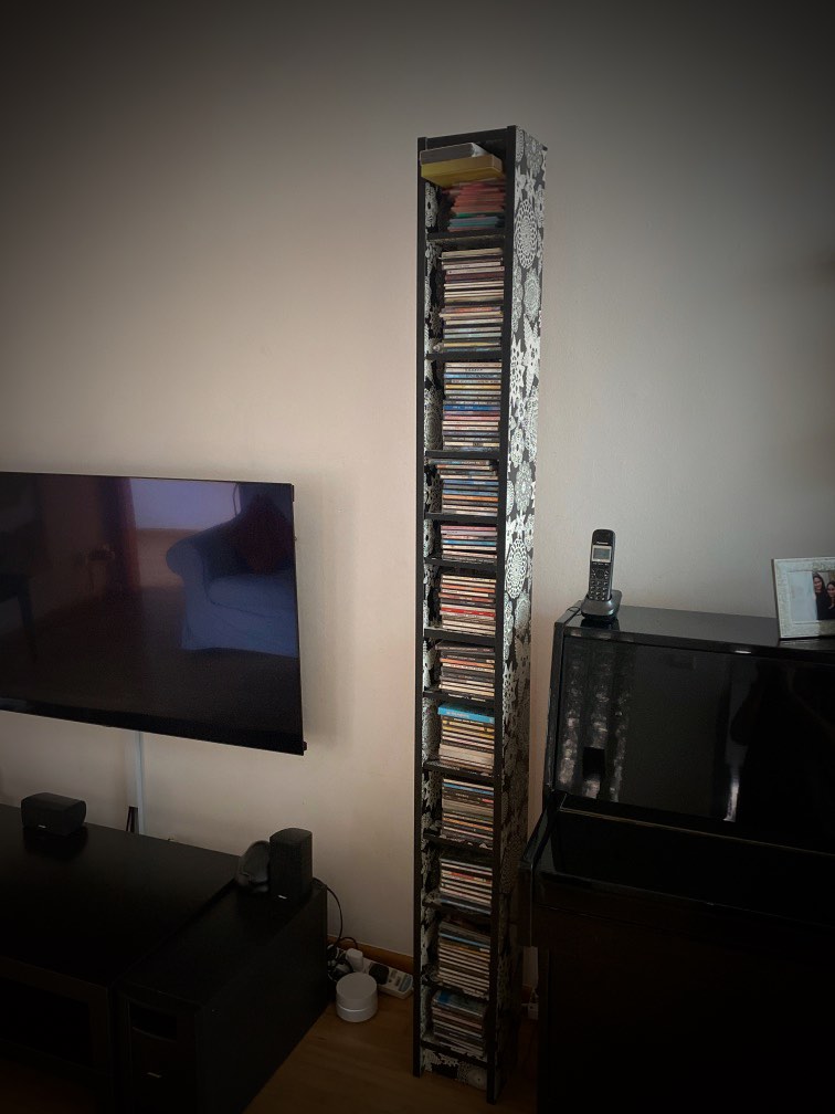 CD Rack, Furniture & Home Living, Furniture, Shelves, Cabinets & Racks ...