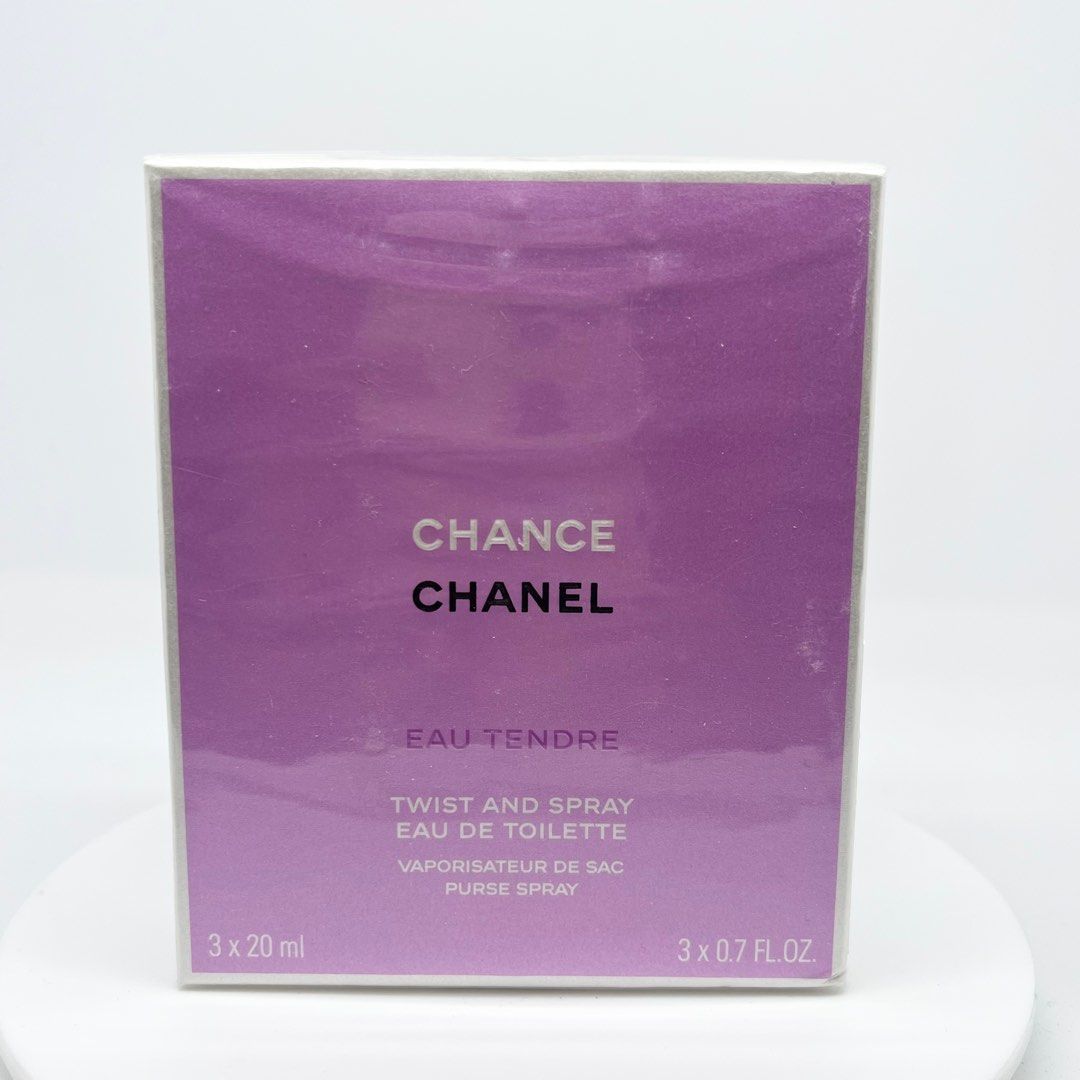 CHANEL CHANCE EAU TENDRE EDT TWIST AND SPRAY 3*20ML, Beauty