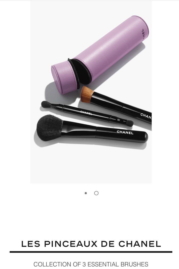 CHANEL Colour Codes Pink Ballerina Brush Set (3 Brushes) and