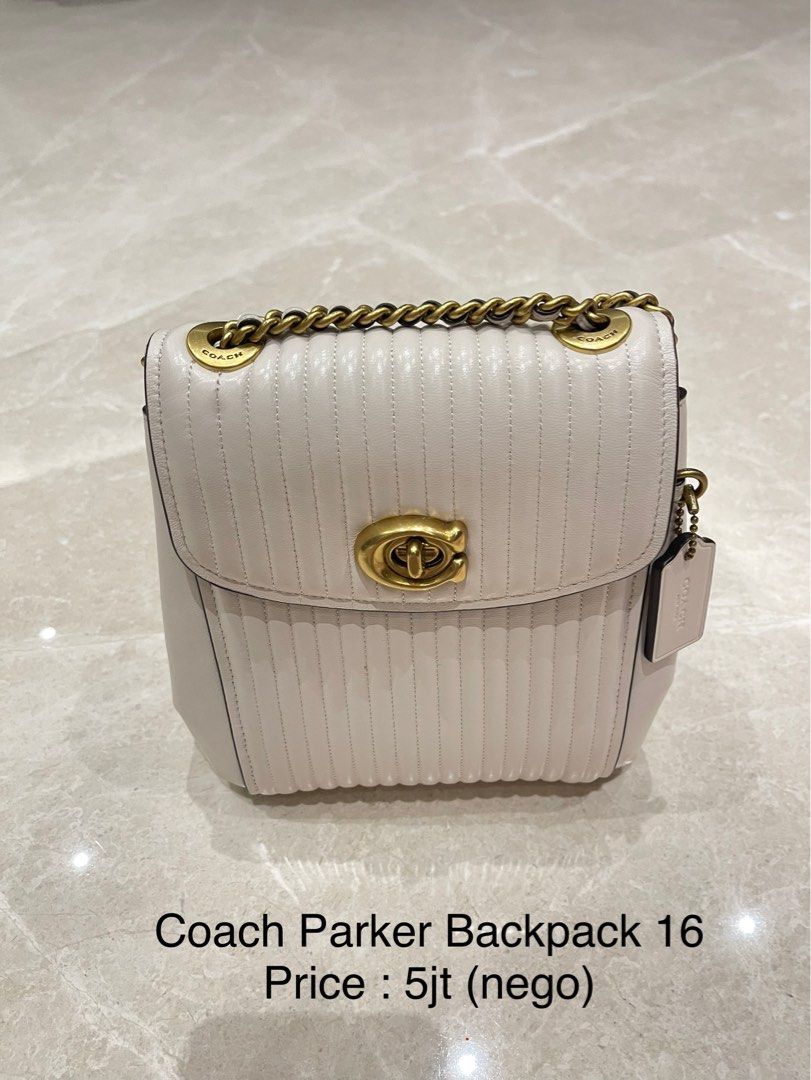 Coach parker backpack 18 new arrivals