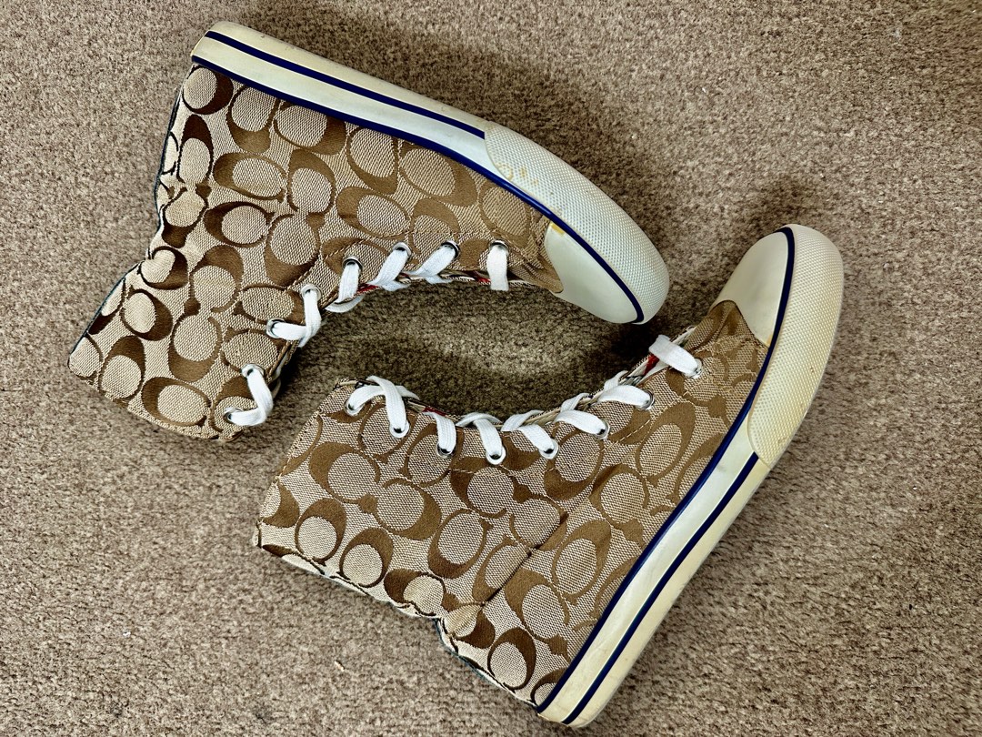 Coach bonney high top sneakers hot sale