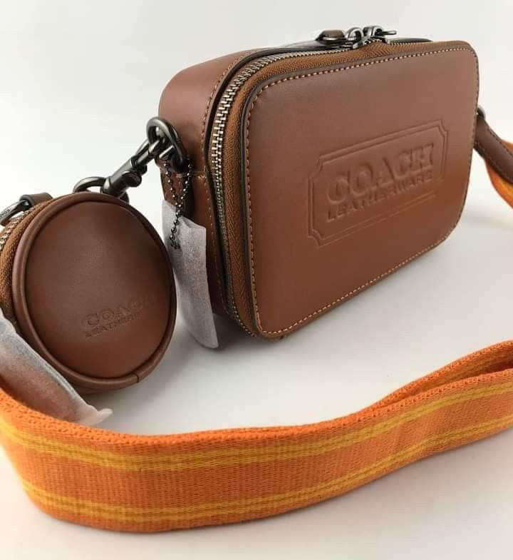 coach charter slim bag embossed (Category: Luxury Bags & Wallets) located in Pateros City. Submitted by moira1985 (Listing ID 1245306808, Image 3). Description: coach charter slim bag embossed unisex orig copy vietnam made.