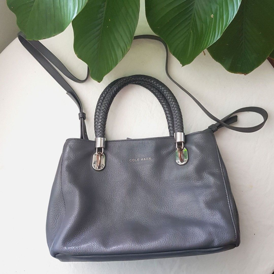 Cole haan leather duffel cheap