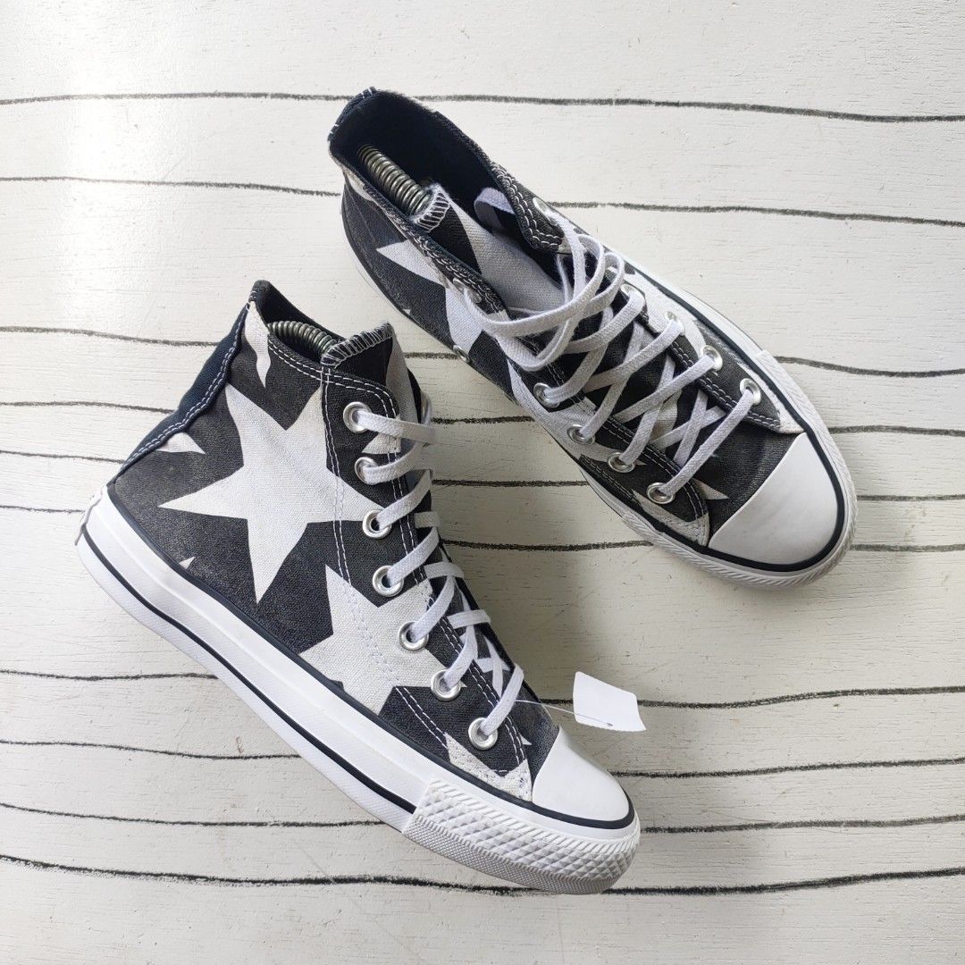 Converse big star shop print
