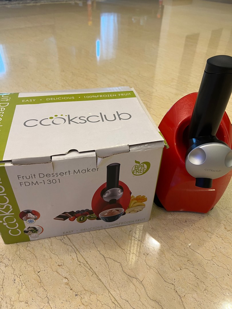 Cooks club Ice Cream maker TV Home Appliances Kitchen