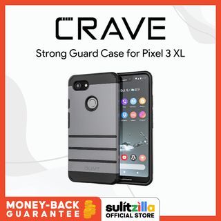 Crave Strong Guard Case for Google Pixel 3 XL - Slate