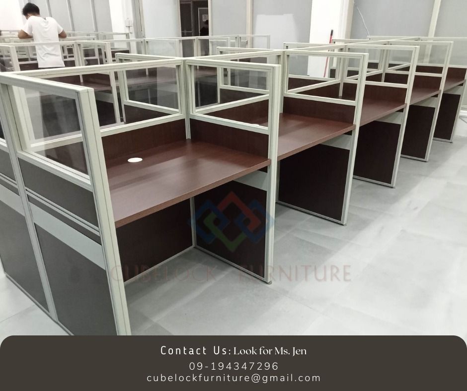 Customized Modular Office Workstation and Partitions, Furniture & Home ...