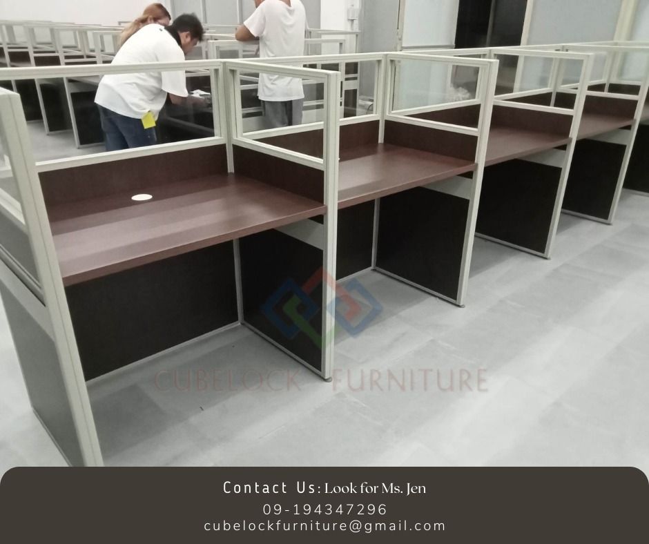 Customized Modular Office Workstation and Partitions, Furniture & Home ...
