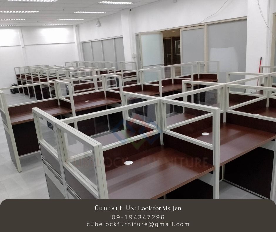 Customized Modular Office Workstation and Partitions, Furniture & Home ...