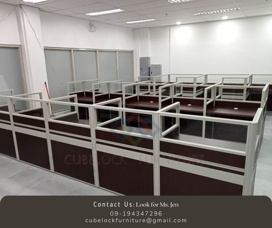Customized Modular Office Workstation and Partitions, Furniture & Home ...