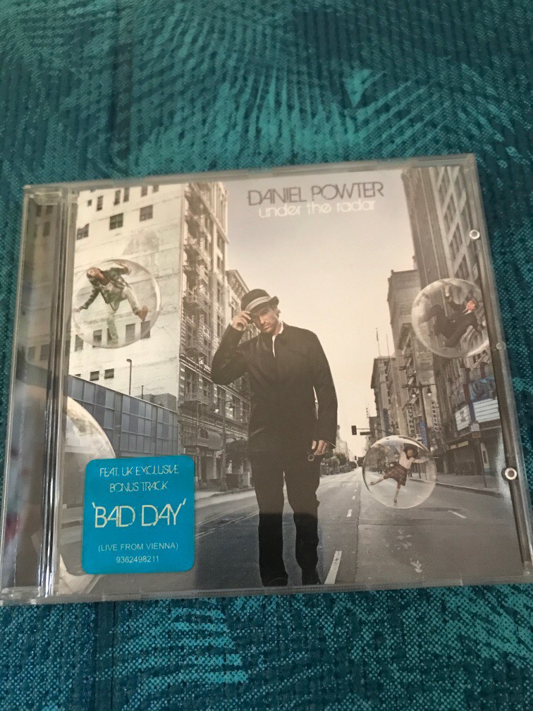daniel powter cd under the radar album bad day, 興趣及遊戲, 音樂、樂器 & 配件, 音樂與