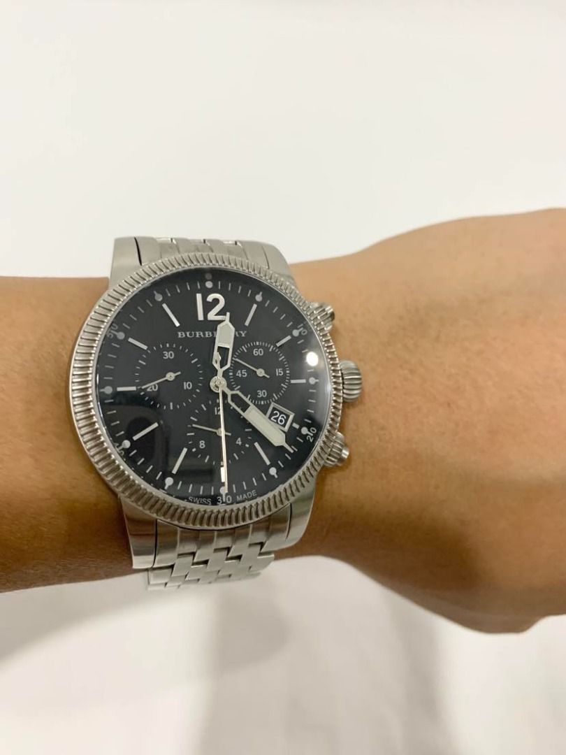 Burberry men's sales utilitarian watch