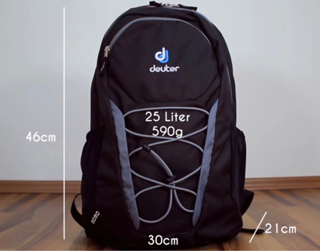 DEUTER GOGO 25 L LIFESTYLE DAYPACK | STAYCATION | SCHOOL BAG, Sports  Equipment, Other Sports Equipment and Supplies on Carousell
