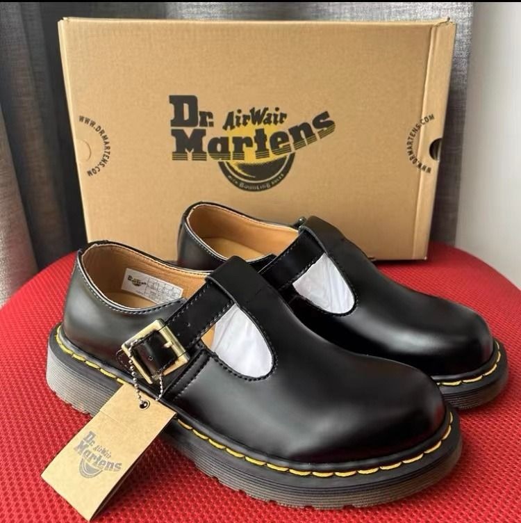 Dr Martens Dr. Martin Core PolleyT JK Casual Flats Women's Black