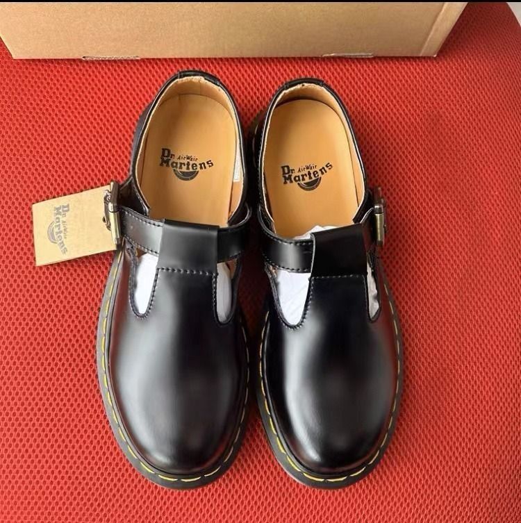 Dr Martens Dr. Martin Core PolleyT JK Casual Flats Women's Black