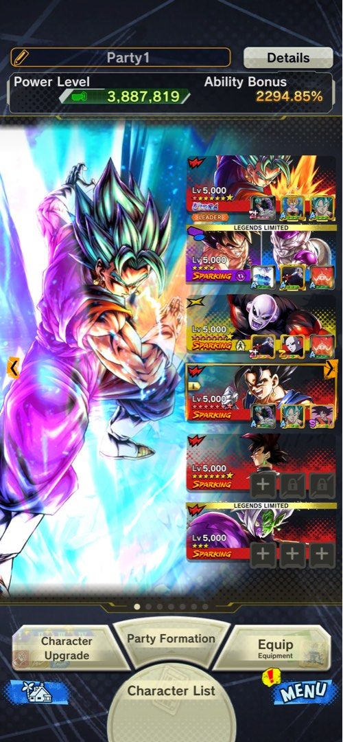 Dragon ball legends account, Video Gaming, Video Games, Others on Carousell