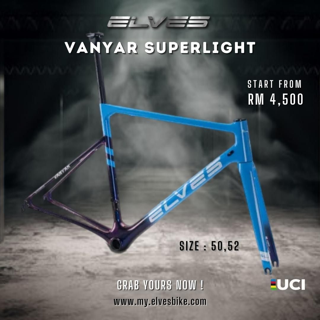Elves Vanyar Carbon Frame Rim Brake Road Bike Sports Equipment