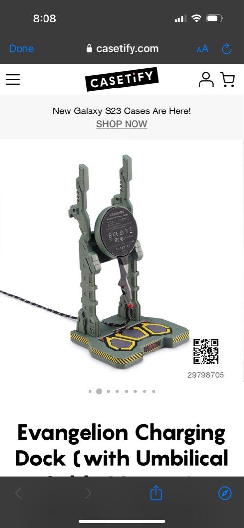Evangelion Charging Dock 新品 | ヤマダウェブコム