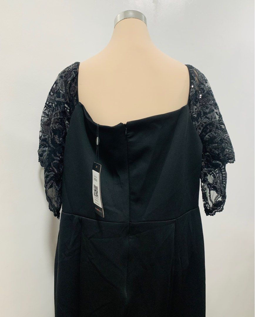 Ever pretty plus size black gown on Carousell