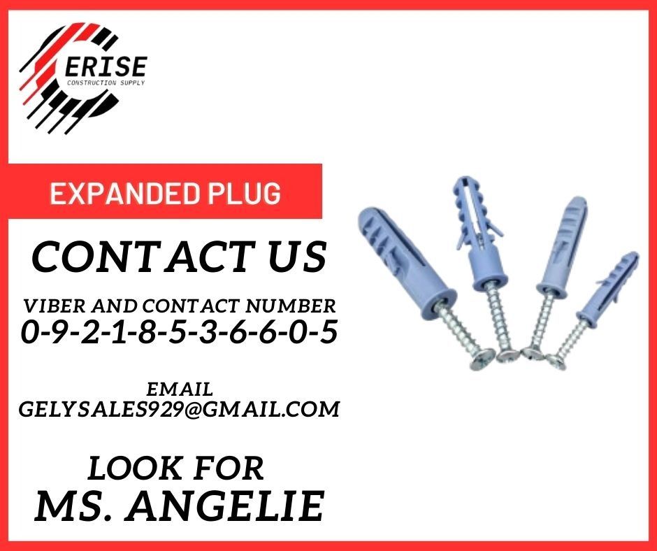 EXPANDED PLUG, Commercial & Industrial, Construction Tools & Equipment ...
