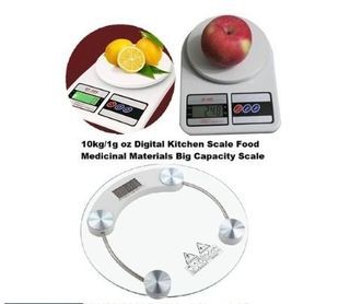 (EXPRESS FREE SHIPPING) 10kg/1g oz Digital Kitchen Scale Food Medicinal Materials Big Capacity Scale
