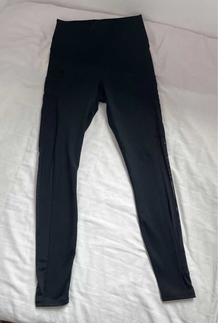 Fabletics Leggings Womens XS Black Powerhold Activewear Pants 