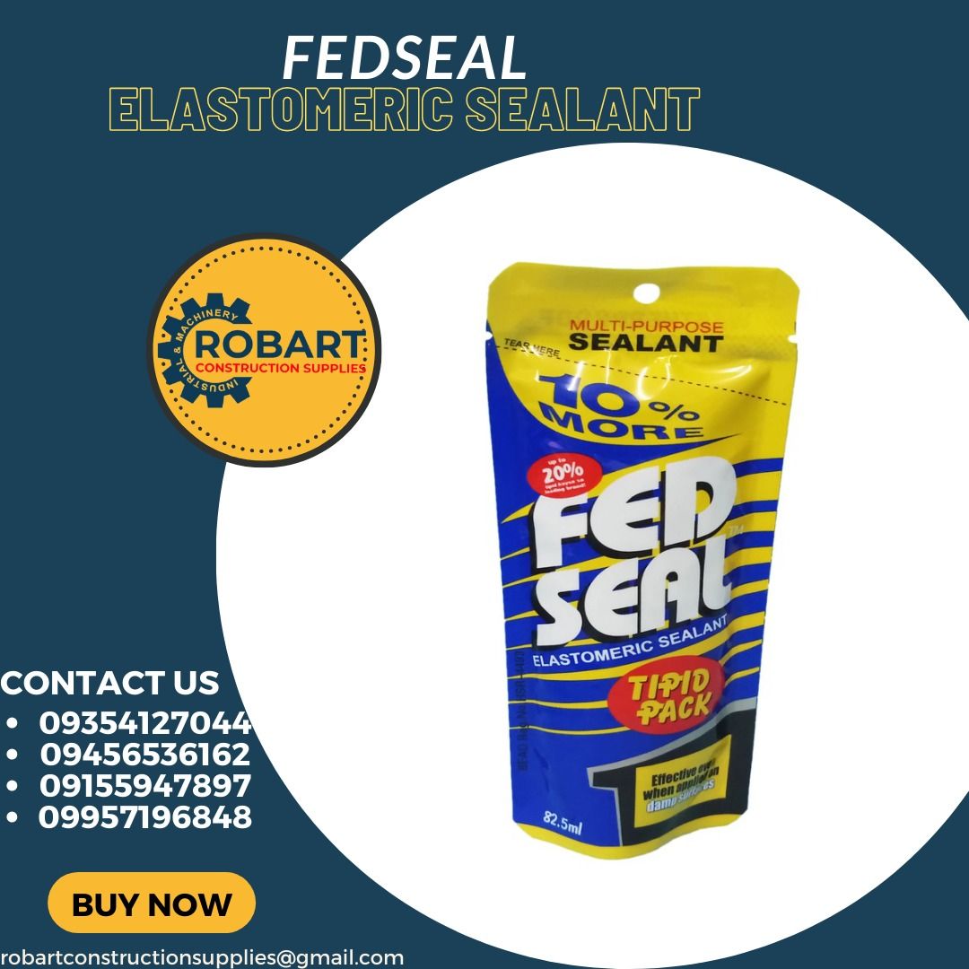 FEDSEAL ELASTOMERIC SEALANT, Commercial & Industrial, Construction