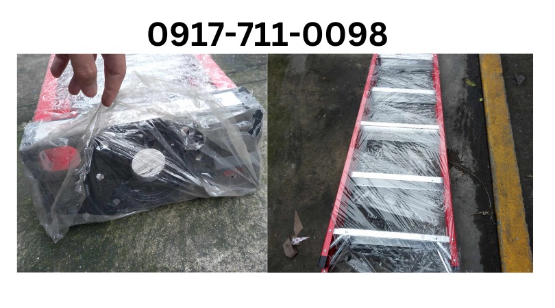 Fiberglass A type ladder, Commercial & Industrial, Construction Tools ...