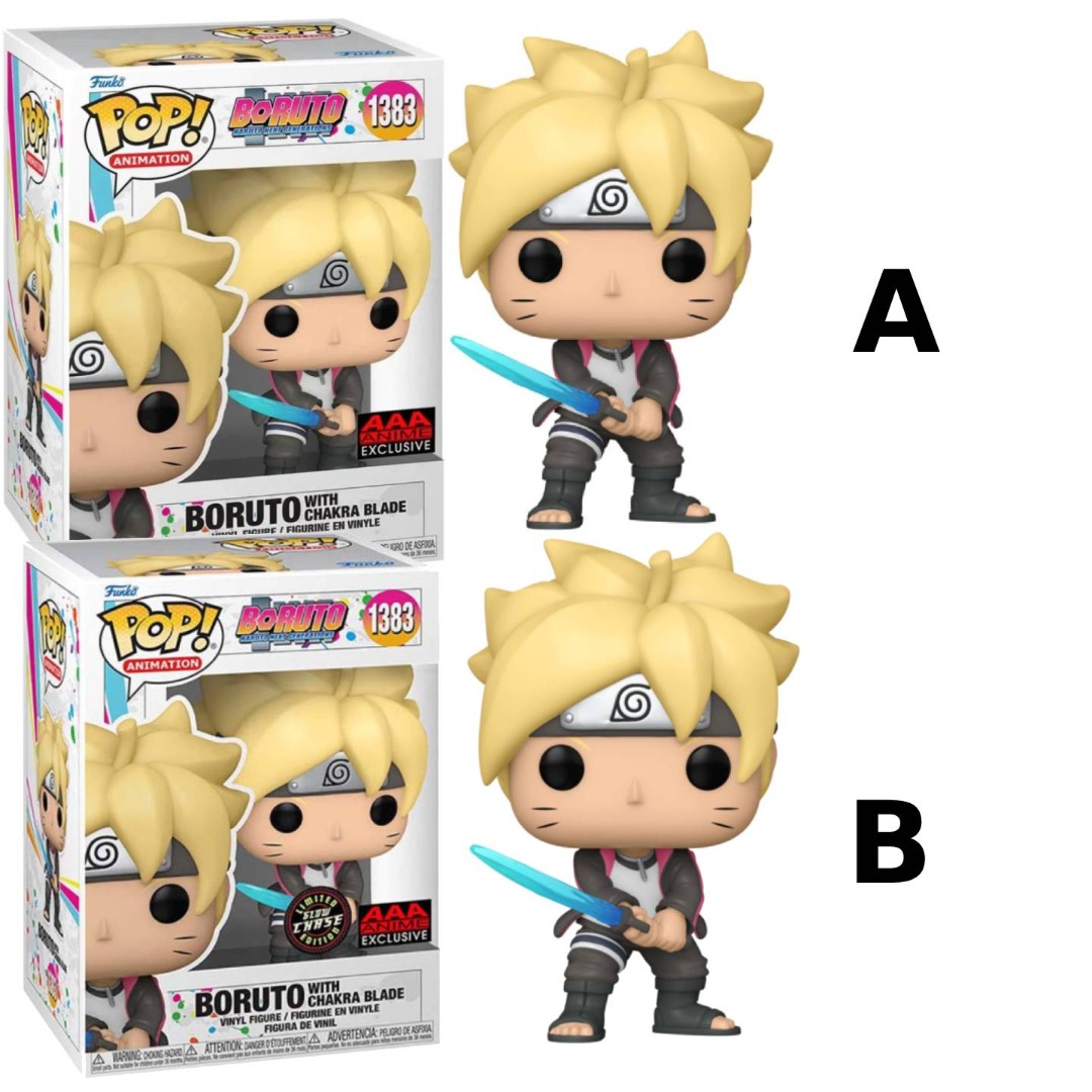 PRÉ-VENDA] Funko Pop Desenho/animação - Naruto Boruto - Boruto with Chakra  Blade 1383 GITD (AAA Exclusive)