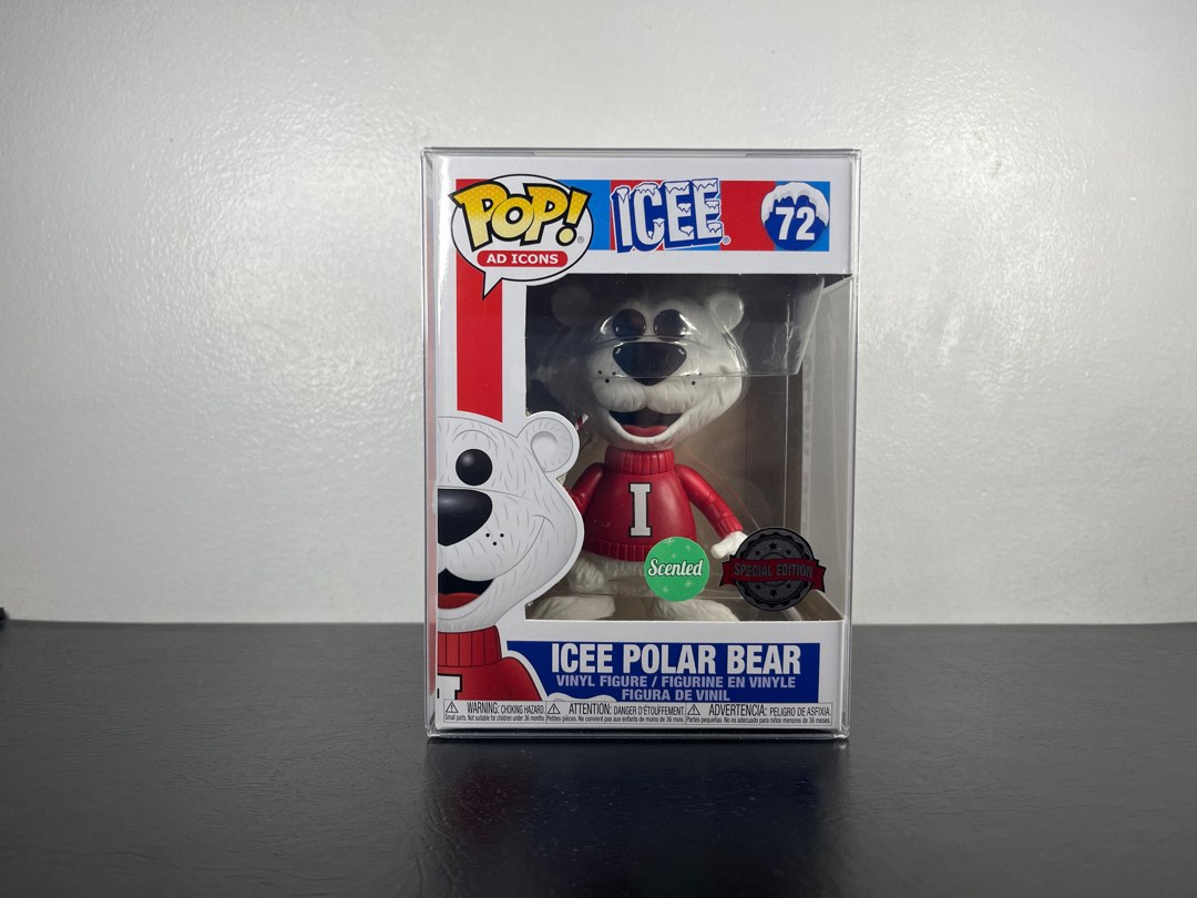 Funko Pop Ad Icons Icee “icee Polar Bear Purple” Vinyl Collectible Figure Exclusive Scented 0511