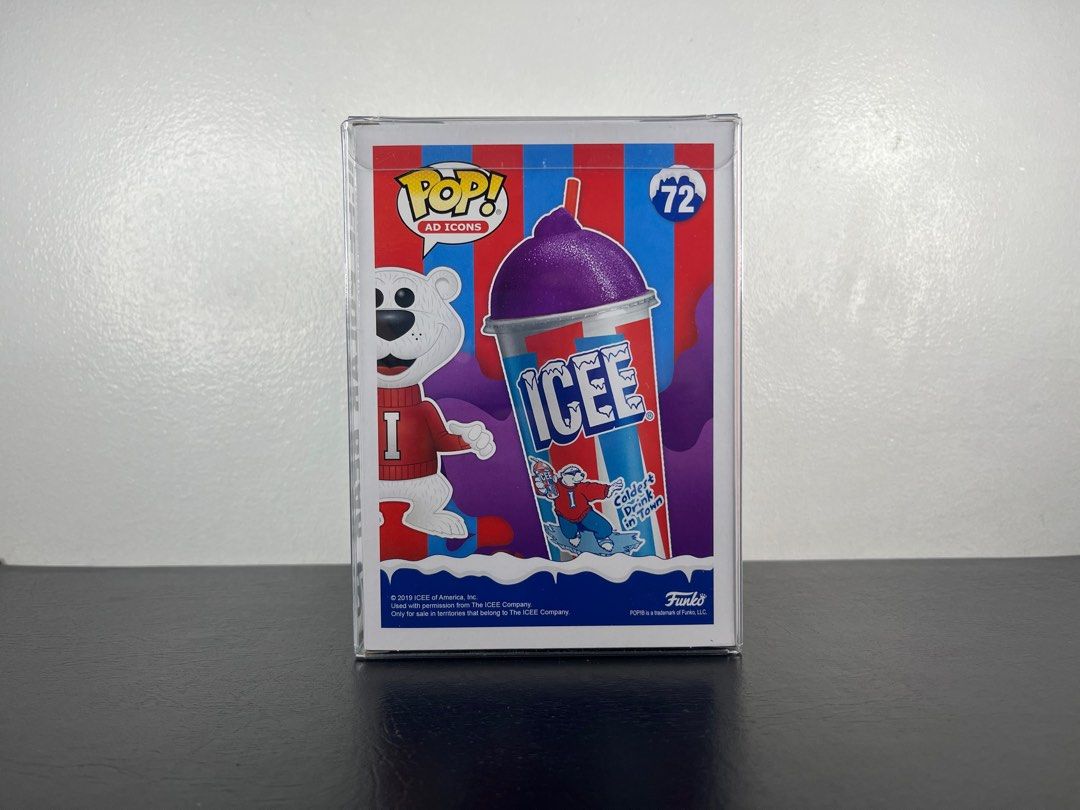 Funko Pop Ad Icons Icee “Icee Polar Bear (Purple)” Vinyl Collectible ...