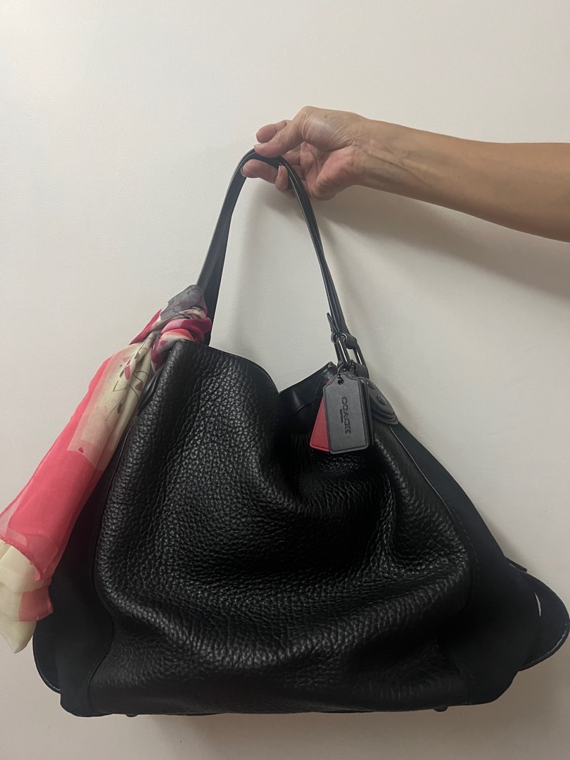 Coach edie 42 best sale oxblood
