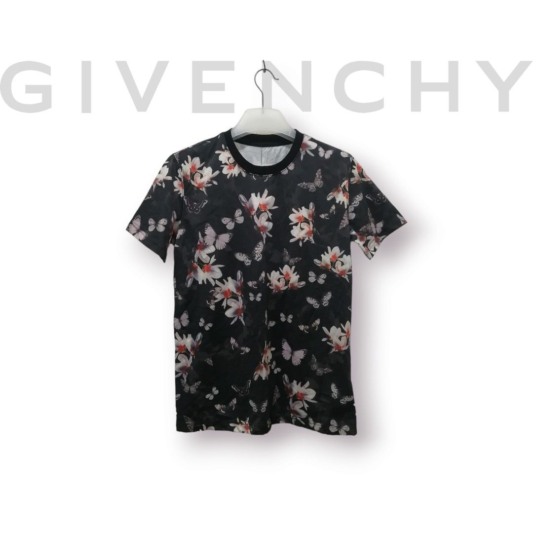 Givenchy Floral Print T Shirt Luxury Apparel on Carousell